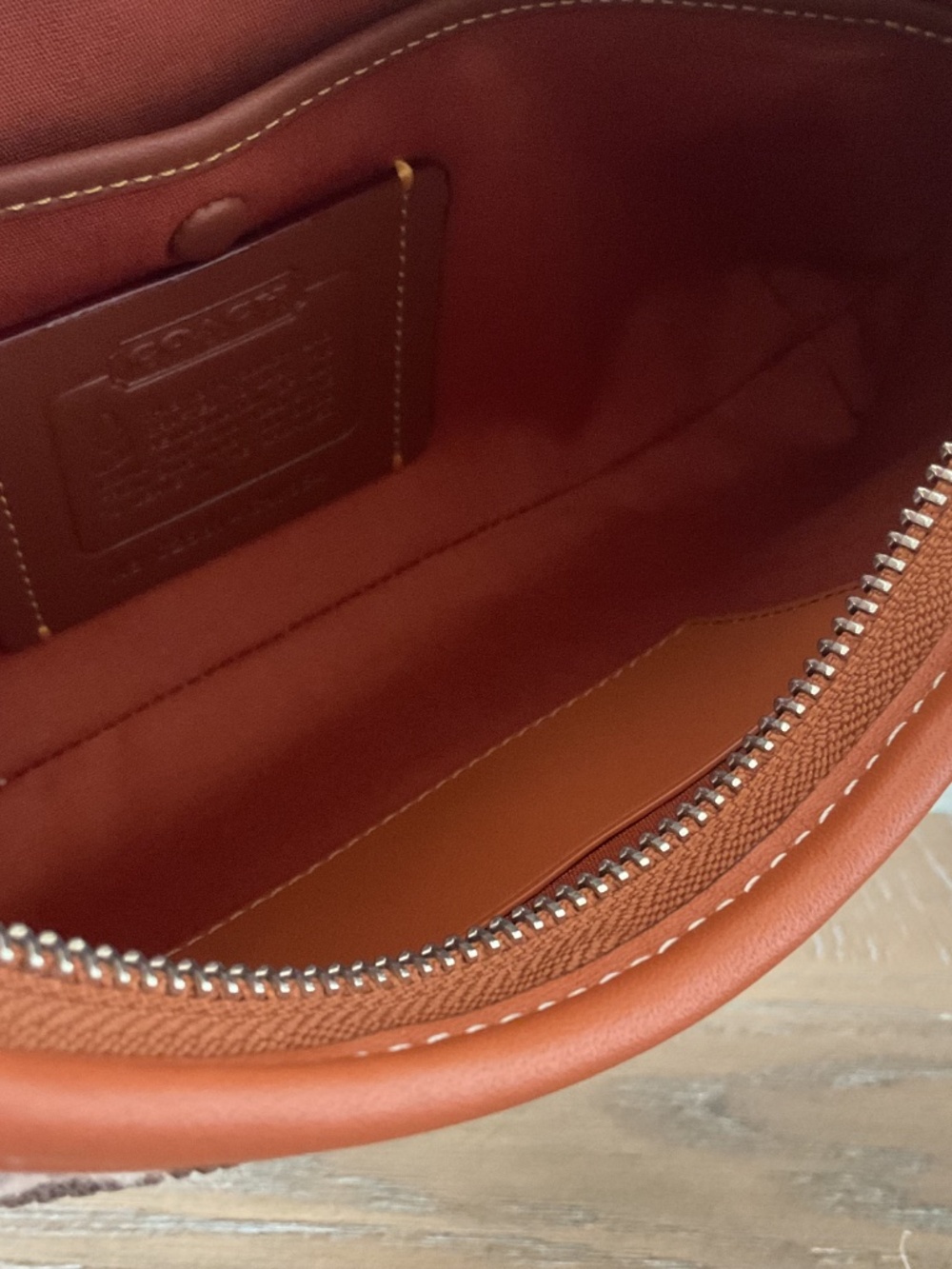 Coach Crystal Signature Jacquard Hamptons Hobo - Picture 12 of 16